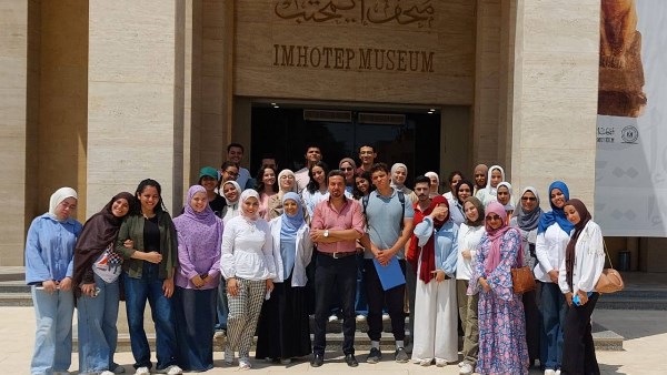 متحف إيمحتب بسقارة يطلق أولى محاضراته التدريبية 