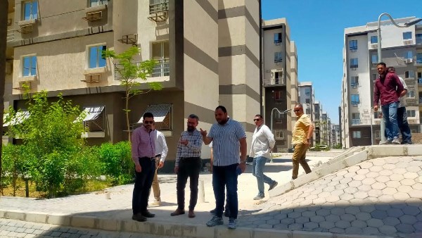 جولة ميدانية لرئيس  العبور الجديدة