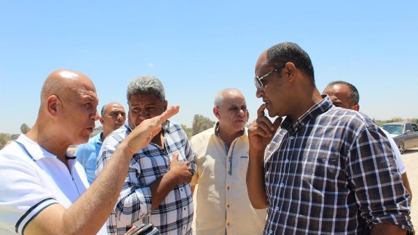 مسئولو "الإسكان" يتفقدون المشروعات الجاري تنفيذها بمدينة برج العرب الجديدة