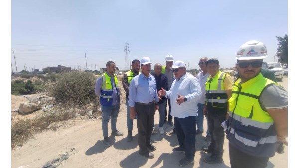 الإسكان: القوس الغربى لمحور اللواء عمر سليمان يسهل حركة المركبات من وإلى مطار برج العرب والساحل الشمالي