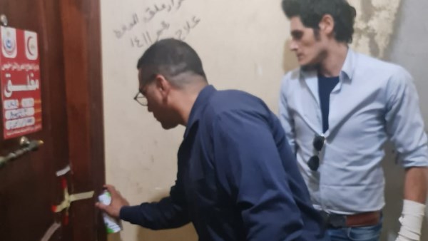 الدكتور رامي إبراهيم مدير إدارة العلاج الحر بمديرية الصحة بالجيزة