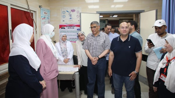 محافظ الجيزة: تطوير شامل لمستشفى حميات الصف بالتعاون مع المجتمع المدني