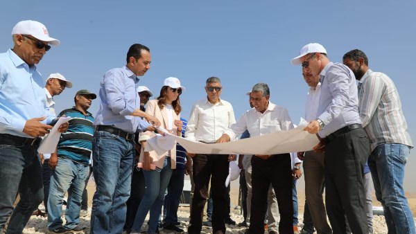 أعلى المعايير المعتمدة..محافظ الجيزة يتفقد خلية الدفن الصحي بشبرامنت