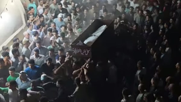 جنازة سائق ميكروباص الإقليمي 