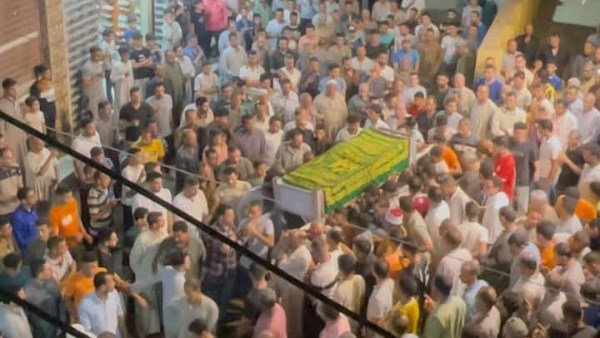 جنازة الطالبة منة الله 