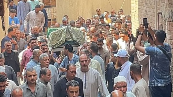 جنازة اللاعب محمود عبد الغني 