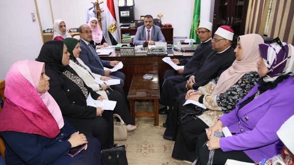 اجتماع محافظة المنوفية 