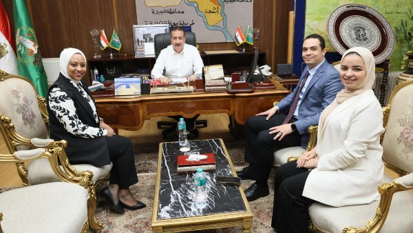 لقاء محافظ المنوفية 