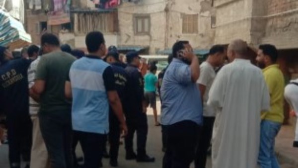 صورة من سقوط سقف العقار