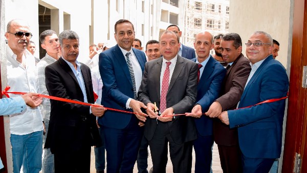 جامعة بني سويف تفتتح المرحلة الأولى من كلية العلوم والموقع العام لهندسة شرق النيل