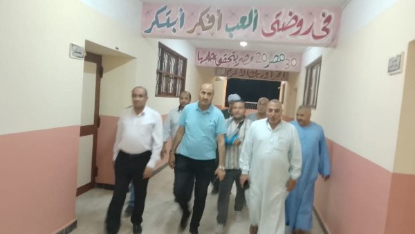 سكرتير بني سويف يتفقد جاهزية مقار لجان انتخابات مجلس الشيوخ 2025