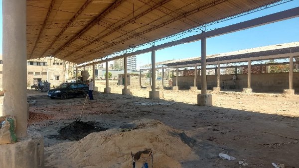 مجمع مواقف السيارات الجديد 