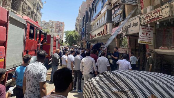 السيطرة على الحريق 