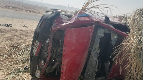 جثة و21 مصابا.. ننشر أسماء ضحايا حادث انقلاب سيارة ربع نقل أعلى محور ديروط بأسيوط