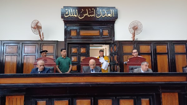 هيئة الدائرة الحادية عشر بمحكمة جنايات أسيوط 