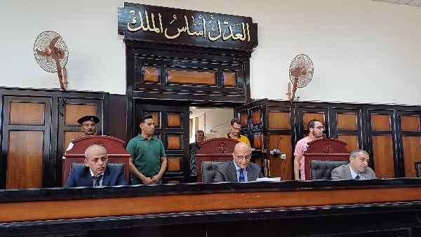 هيئة الدائرة الحادية عشر بمحكمة جنايات أسيوط 
