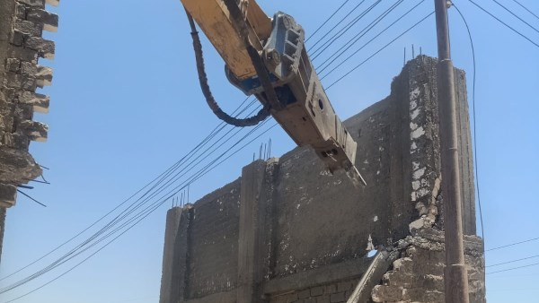 إزالة التعديات بأسيوط 
