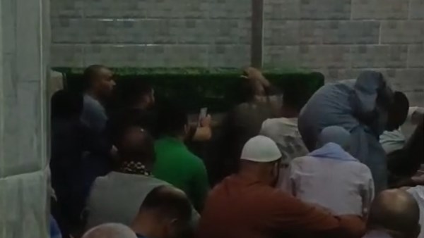 تشييع جثمان الشهيد أمين شرطة عبد الرحمن فرغلي 