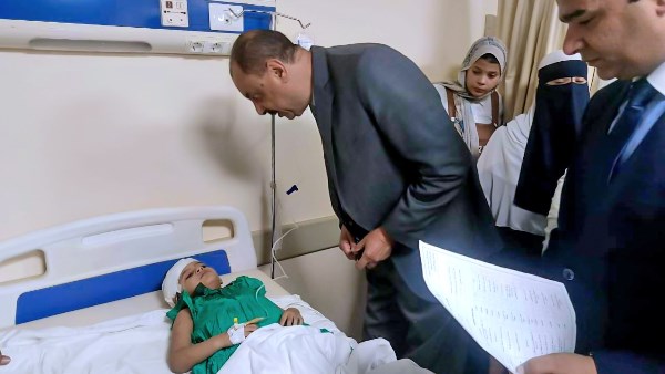 مصابي الحادث بسوهاج