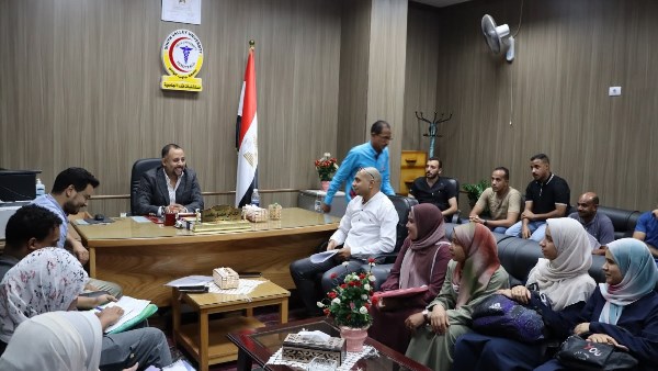 اجتماع مستشفيات قنا الجامعية 