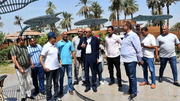 محافظ الأقصر يوجه بتطوير كامل في المدينة قبل الموسم السياحي.. صور