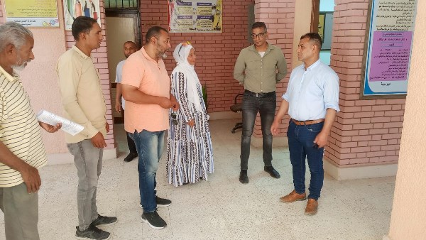 متابعة جاهزية اللجان الانتخابية بالاقصر 