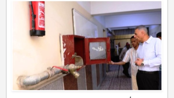 أسوان في 24 ساعة.. متابعة لمنظومة الإطفاء ونهو تركيب الفواصل ودخول مدارس جديدة وتغيرات للطقس