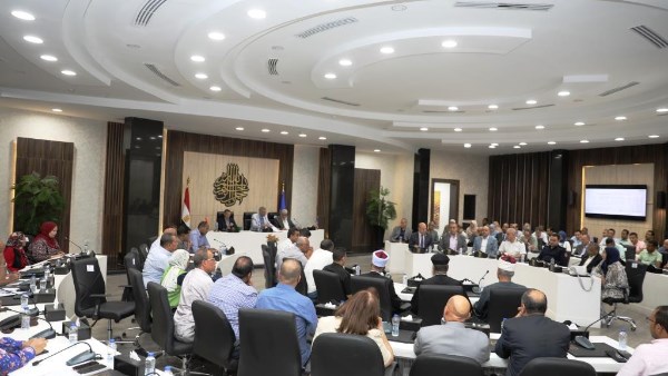 محافظ أسوان: إنجاز العمل بملف التصالح فى مخالفات البناء بنسبة وصلت لـ96,87%