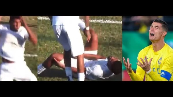 بعد محاولته تقليد احتفال رونالدو.. إصابة لاعب برازيلي بالرباط الصليبي