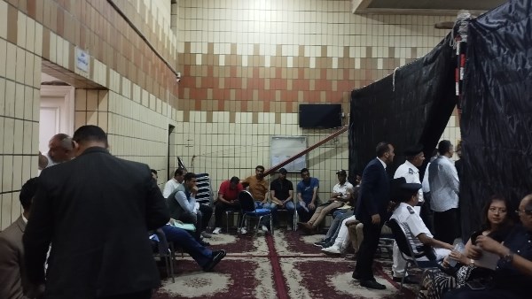 صورة من أمام الخيمة المخصصة للترشح