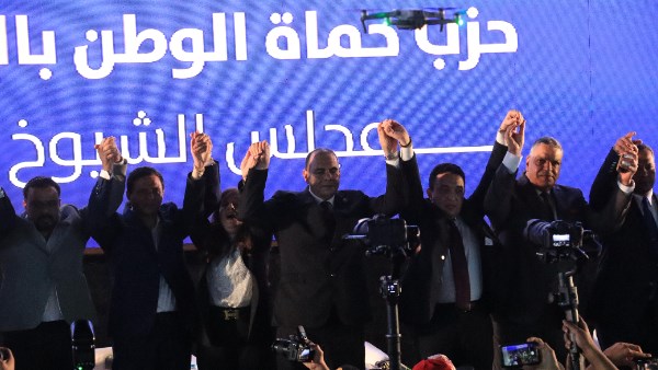 مؤتمر حزب حماة الوطن لدعم مرشحي الشيوخ