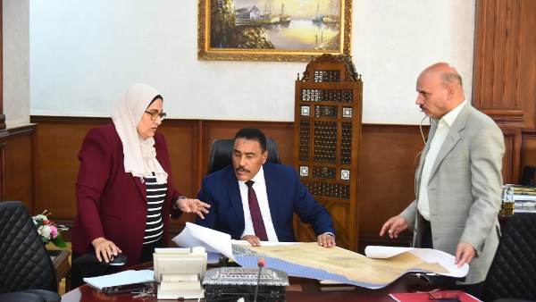محافظ مطروح خلال اعتماد المخطط التفصيلي 