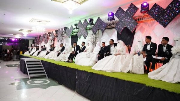 حفل الزفاف  الجماعى بمطروح 