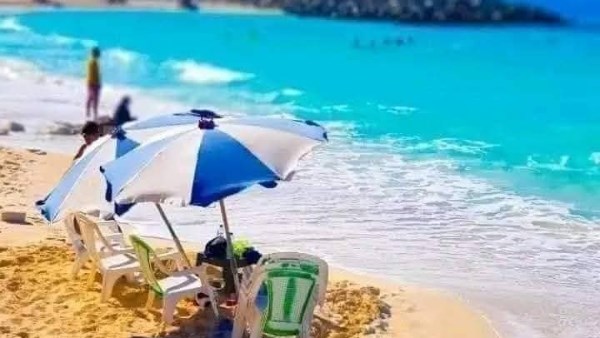 ارتفاع  الأمواج بمطروح 