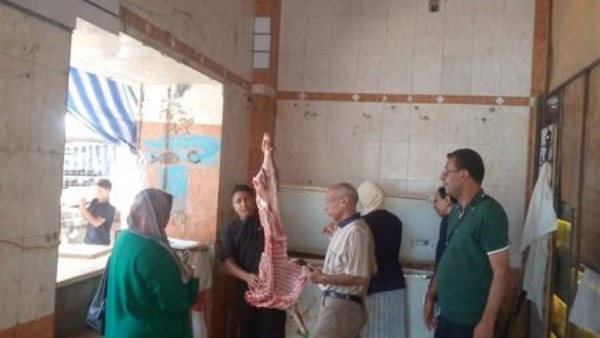 ضبط لحوم غير صالحة بمطروح