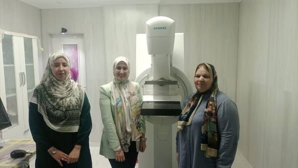 وصول  جهاز ماموجرام  بمستشفى مطروح 