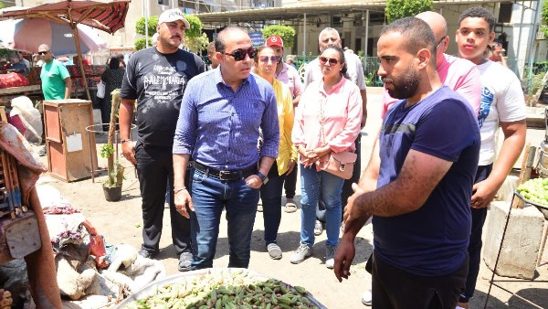 بهنساوي : يشدد على تكثيف حملات إزالة الإشغالات والتعديات