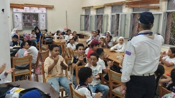 رئيس مدينة بورفؤاد يتابع جهود مكتبة ونادي الطفل خلال فصل الصيف