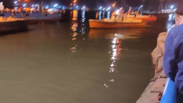 سقوط سيارتين نقل بتفريعة شرق بورسعيد