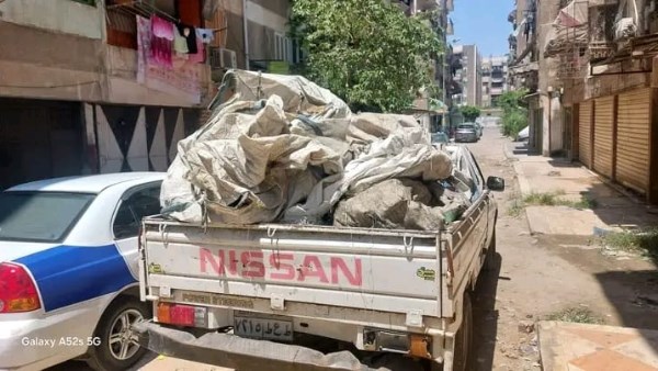 استمرار حملات غلق وتشميع محال فرز القمامة بمدينة بورفؤاد | صور