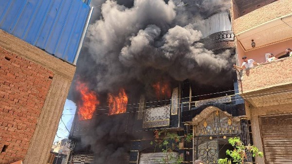أخبار القليوبية| إصابة 9 أشخاص في تصادم سيارتين على الطريق الدائري.. واندلاع حريقين بمصنع فوم ومنزل بقليوب وكفر طحا