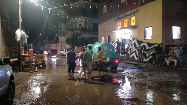 هطول الأمطار الغزيرة 