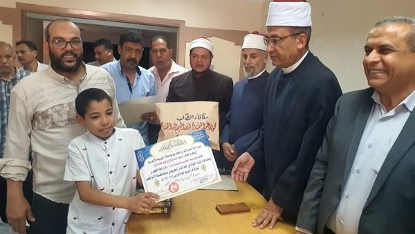 مشيخة أزهر الغربية تكرم أوائل مسابقة الأزهر السنوية لحفظ القرآن الكريم