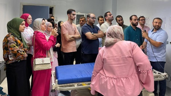 «طب كفر الشيخ» تنظم ورشة عمل حول أساسيات مناظير الشعب الهوائية | صور