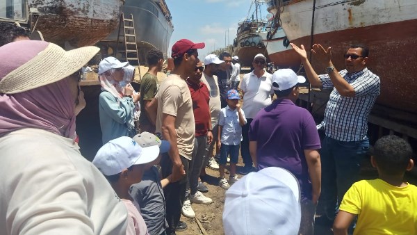 كيدز كامب يختتم المغامرة بجزيرة الشخلوبة وجولة فى بحيرة البرلس | صور
