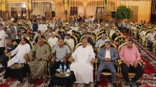مؤتمر جماهيري حاشد لدعم القائمة الوطنية في انتخابات الشيوخ بكفر الشيخ