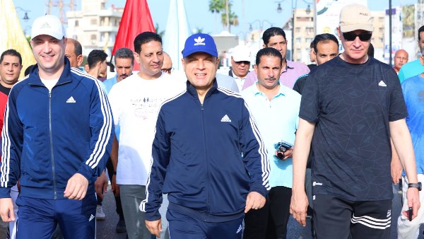 محافظ كفر الشيخ يشهد انطلاق مسيرة «مصر النهارده رياضة».. صور