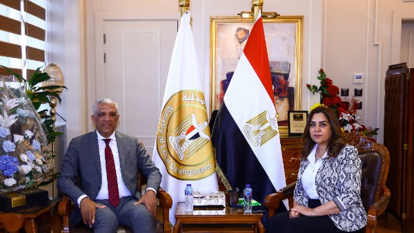 وزيرة التنمية المحلية ووكيل مجلس النواب