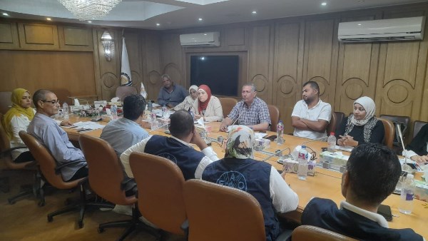 وفد وزارة التنمية المحلية 
