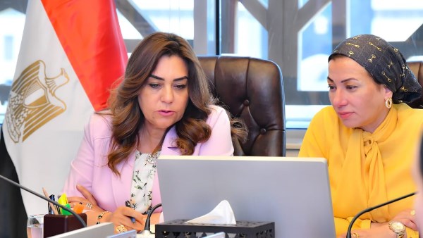 وزيرة التنمية المحلية والبيئة 